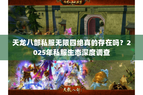 天龙八部私服无限四绝真的存在吗？2025年私服生态深度调查