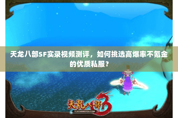 天龙八部SF实录视频测评，如何挑选高爆率不氪金的优质私服？