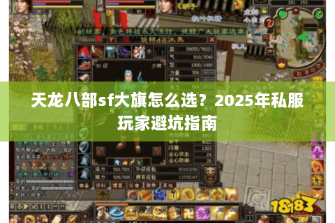 天龙八部sf大旗怎么选？2025年私服玩家避坑指南
