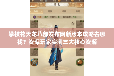 攀枝花天龙八部发布网新版本攻略去哪找？资深玩家实测三大核心资源