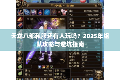 天龙八部私服还有人玩吗？2025年组队攻略与避坑指南