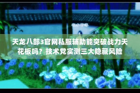 天龙八部3官网私服辅助能突破战力天花板吗？技术党实测三大隐藏风险
