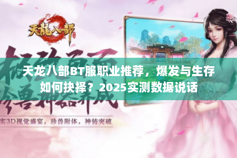 天龙八部BT服职业推荐，爆发与生存如何抉择？2025实测数据说话