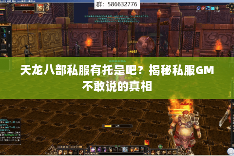 天龙八部私服有托是吧？揭秘私服GM不敢说的真相