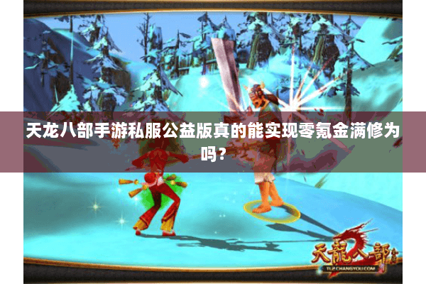 天龙八部手游私服公益版真的能实现零氪金满修为吗？