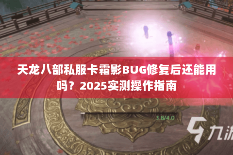 天龙八部私服卡霜影BUG修复后还能用吗？2025实测操作指南