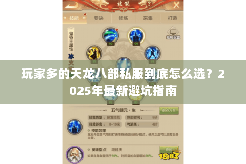 玩家多的天龙八部私服到底怎么选？2025年最新避坑指南