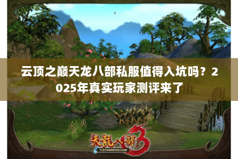 云顶之巅天龙八部私服值得入坑吗？2025年真实玩家测评来了