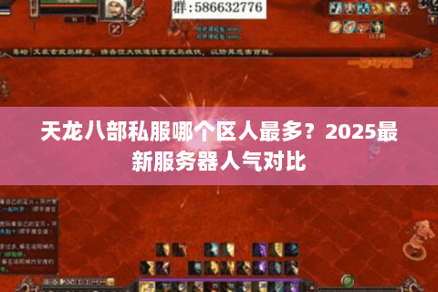 天龙八部私服哪个区人最多？2025最新服务器人气对比