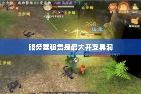 服务器租赁是最大开支黑洞