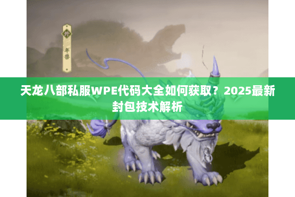 天龙八部私服WPE代码大全如何获取？2025最新封包技术解析