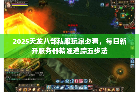 2025天龙八部私服玩家必看，每日新开服务器精准追踪五步法