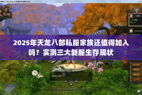 2025年天龙八部私服家族还值得加入吗？实测三大新服生存现状
