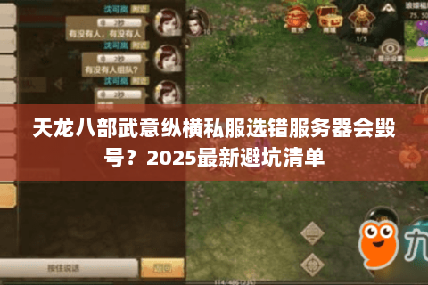 天龙八部武意纵横私服选错服务器会毁号？2025最新避坑清单