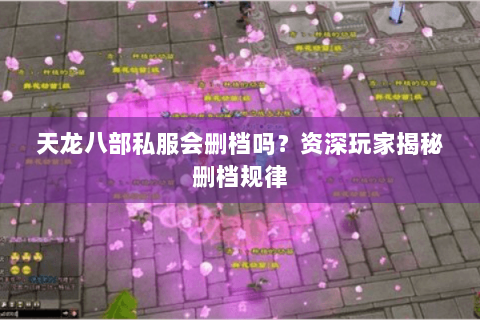 天龙八部私服会删档吗？资深玩家揭秘删档规律