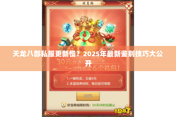 天龙八部私服更新慢?2025年最新鉴别技巧大公开 天龙八部私服更新慢?2025年最新鉴别技巧大公开