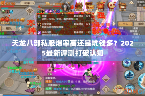 天龙八部私服爆率高还是坑钱多？2025最新评测打破认知