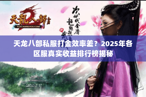 天龙八部私服打金效率差？2025年各区服真实收益排行榜揭秘