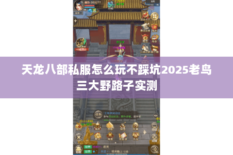天龙八部私服怎么玩不踩坑2025老鸟三大野路子实测 天龙八部私服怎么玩不踩坑2025老鸟三大野路子实测