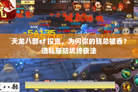 天龙八部sf 投资，为何你的钱总被吞？选私服防坑终极法
