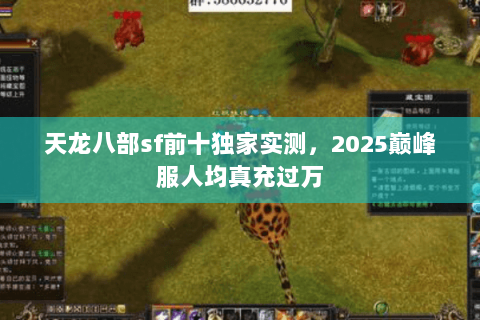 天龙八部sf前十独家实测,2025巅峰服人均真充过万 天龙八部sf前十独家实测,2025巅峰服人均真充过万