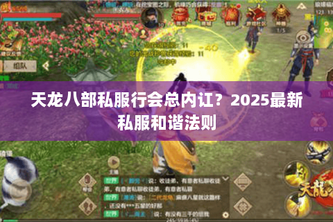 天龙八部私服行会总内讧？2025最新私服和谐法则