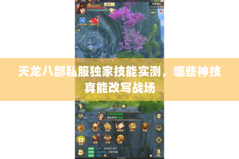 天龙八部私服独家技能实测，哪些神技真能改写战场
