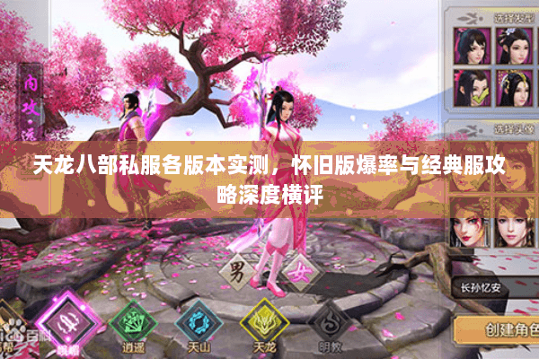 天龙八部私服各版本实测，怀旧版爆率与经典服攻略深度横评