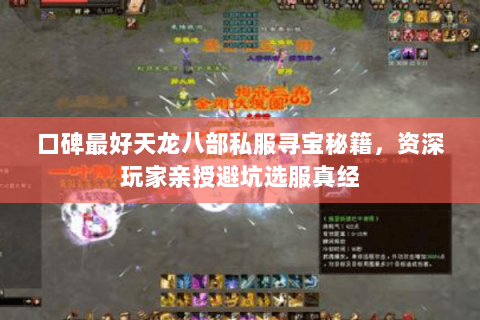 口碑最好天龙八部私服寻宝秘籍，资深玩家亲授避坑选服真经