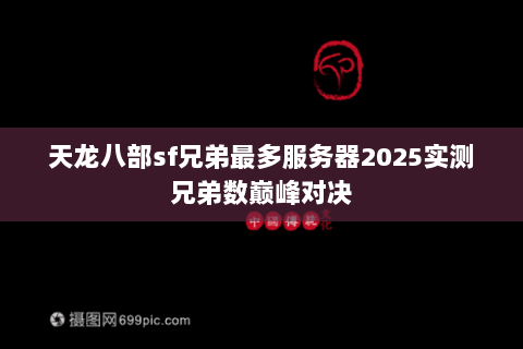 天龙八部sf兄弟最多服务器2025实测兄弟数巅峰对决
