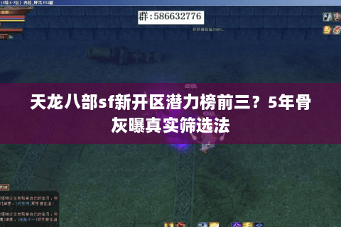 天龙八部sf新开区潜力榜前三?5年骨灰曝真实筛选法 天龙八部sf新开区潜力榜前三?5年骨灰曝真实筛选法