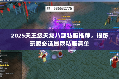 2025天王级天龙八部私服推荐，揭秘玩家必选最稳私服清单