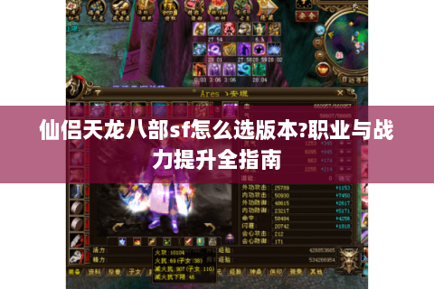 仙侣天龙八部sf怎么选版本?职业与战力提升全指南