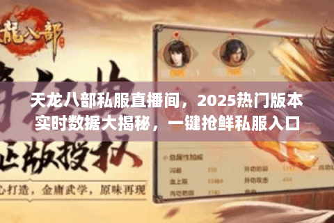 天龙八部私服直播间，2025热门版本实时数据大揭秘，一键抢鲜私服入口