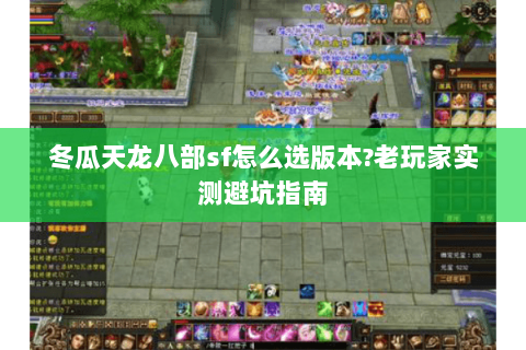 冬瓜天龙八部sf怎么选版本?老玩家实测避坑指南