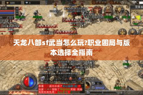 天龙八部sf武当怎么玩?职业困局与版本选择全指南