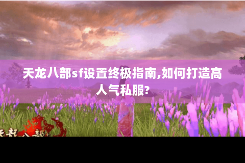 天龙八部sf设置终极指南,如何打造高人气私服? 天龙八部sf设置终极指南,如何打造高人气私服?