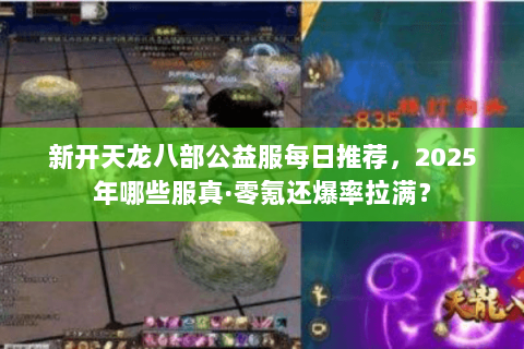 新开天龙八部公益服每日推荐,2025年哪些服真·零氪还爆率拉满? 新开天龙八部公益服每日推荐,2025年哪些服真·零氪还爆率拉满?