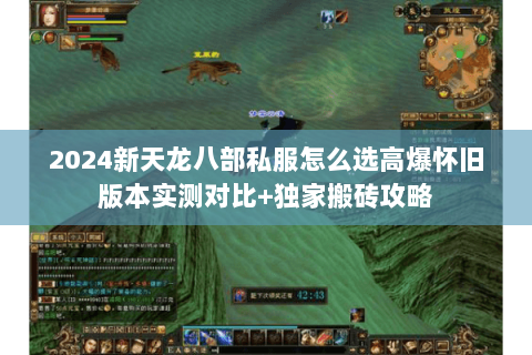 2024新天龙八部私服怎么选高爆怀旧版本实测对比+独家搬砖攻略