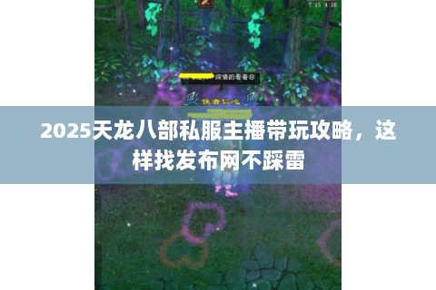 2025天龙八部私服主播带玩攻略，这样找发布网不踩雷