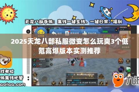 2025天龙八部私服微变怎么玩爽3个低氪高爆版本实测推荐