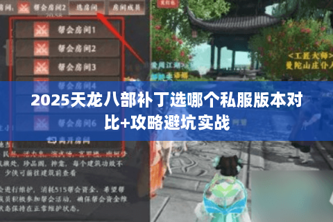 2025天龙八部补丁选哪个私服版本对比+攻略避坑实战