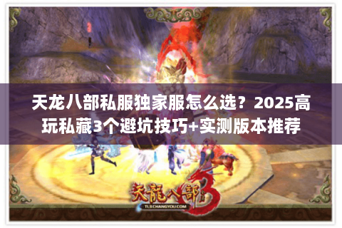 天龙八部私服独家服怎么选？2025高玩私藏3个避坑技巧+实测版本推荐