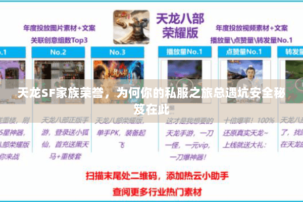 天龙SF家族荣誉,为何你的私服之旅总遇坑安全秘笈在此 天龙SF家族荣誉,为何你的私服之旅总遇坑安全秘笈在此