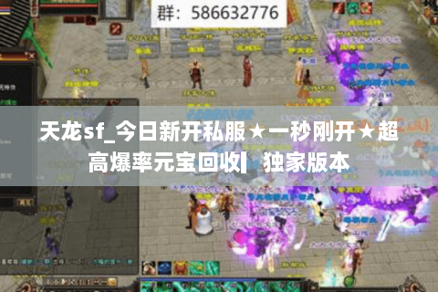 天龙sf_今日新开私服★一秒刚开★超高爆率元宝回收▎独家版本