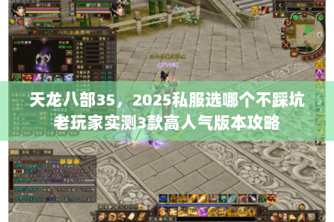 天龙八部35，2025私服选哪个不踩坑老玩家实测3款高人气版本攻略