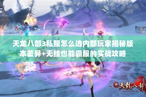 天龙八部3私服怎么选内部玩家揭秘版本差异+无挂也能霸服的实战攻略