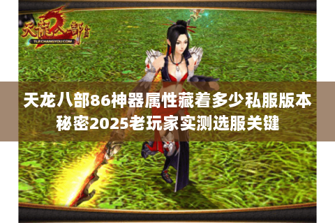天龙八部86神器属性藏着多少私服版本秘密2025老玩家实测选服关键