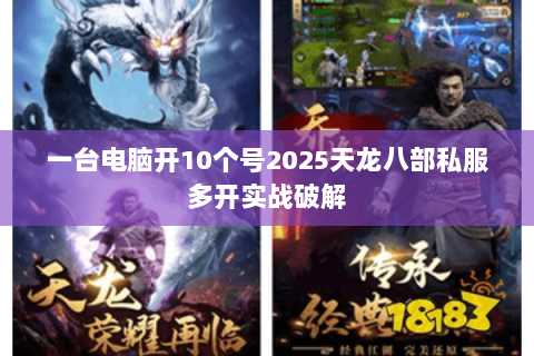 一台电脑开10个号2025天龙八部私服多开实战破解