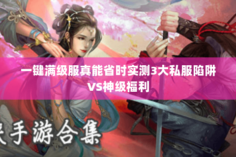 一键满级服真能省时实测3大私服陷阱VS神级福利